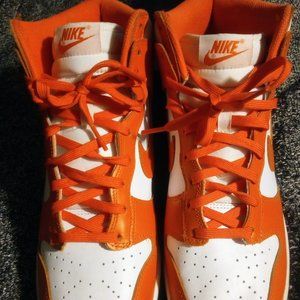 Men's Nike "Syracuse" High Dunk Shoes  Size 11.5